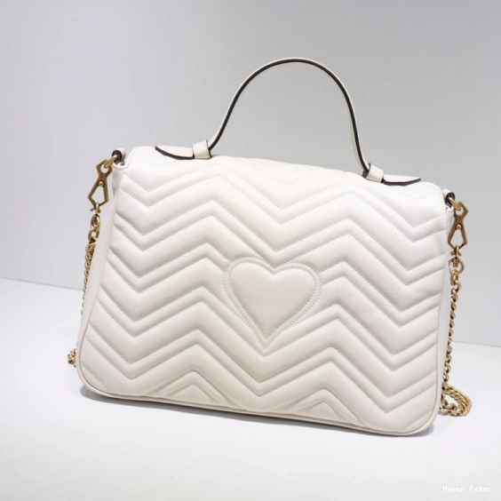 Hyper Peter Marmont Gucci handle top GG bag medium 0708